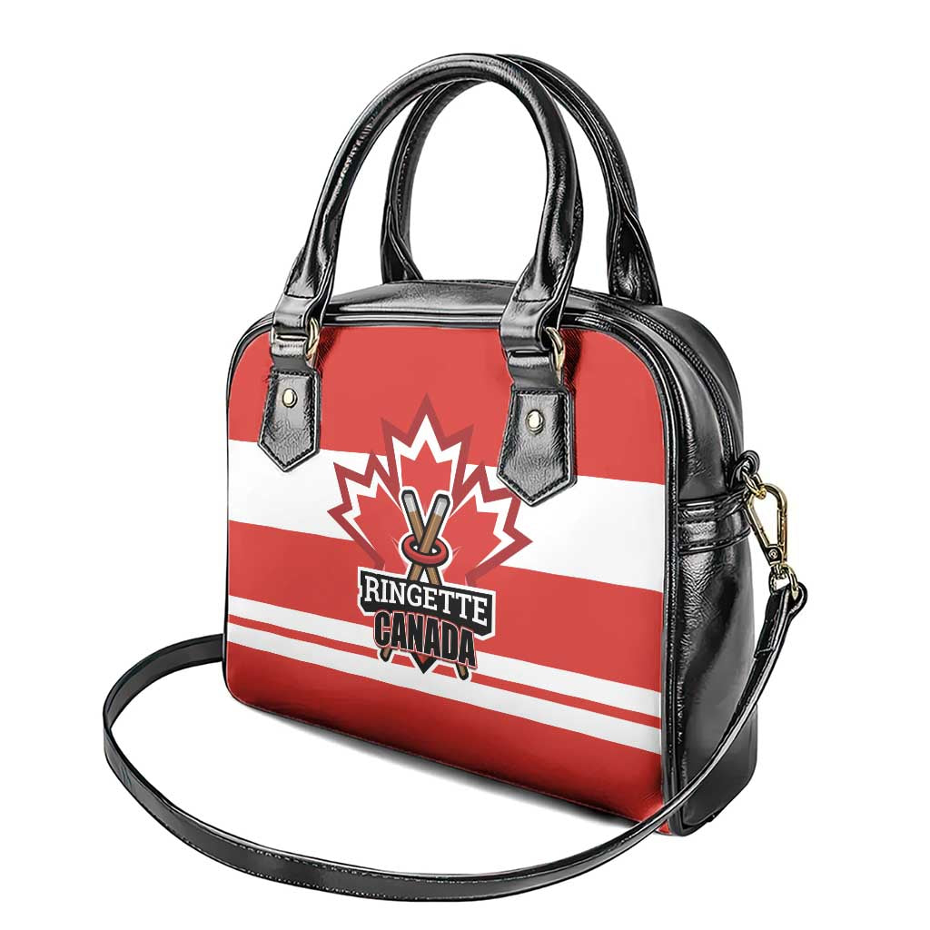 Canada Ringuette Shoulder Handbag Team Canada Dominates The Game LT01