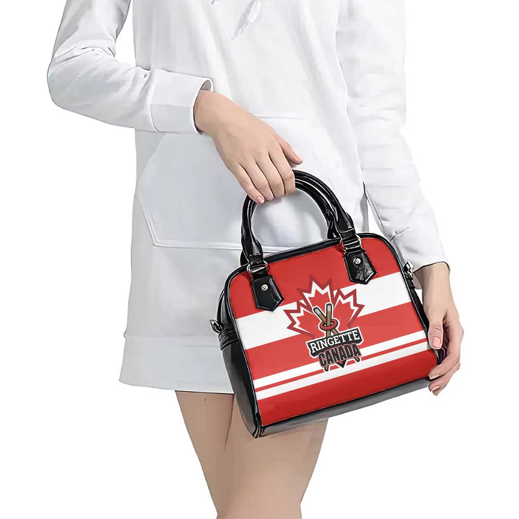Canada Ringuette Shoulder Handbag Team Canada Dominates The Game LT01