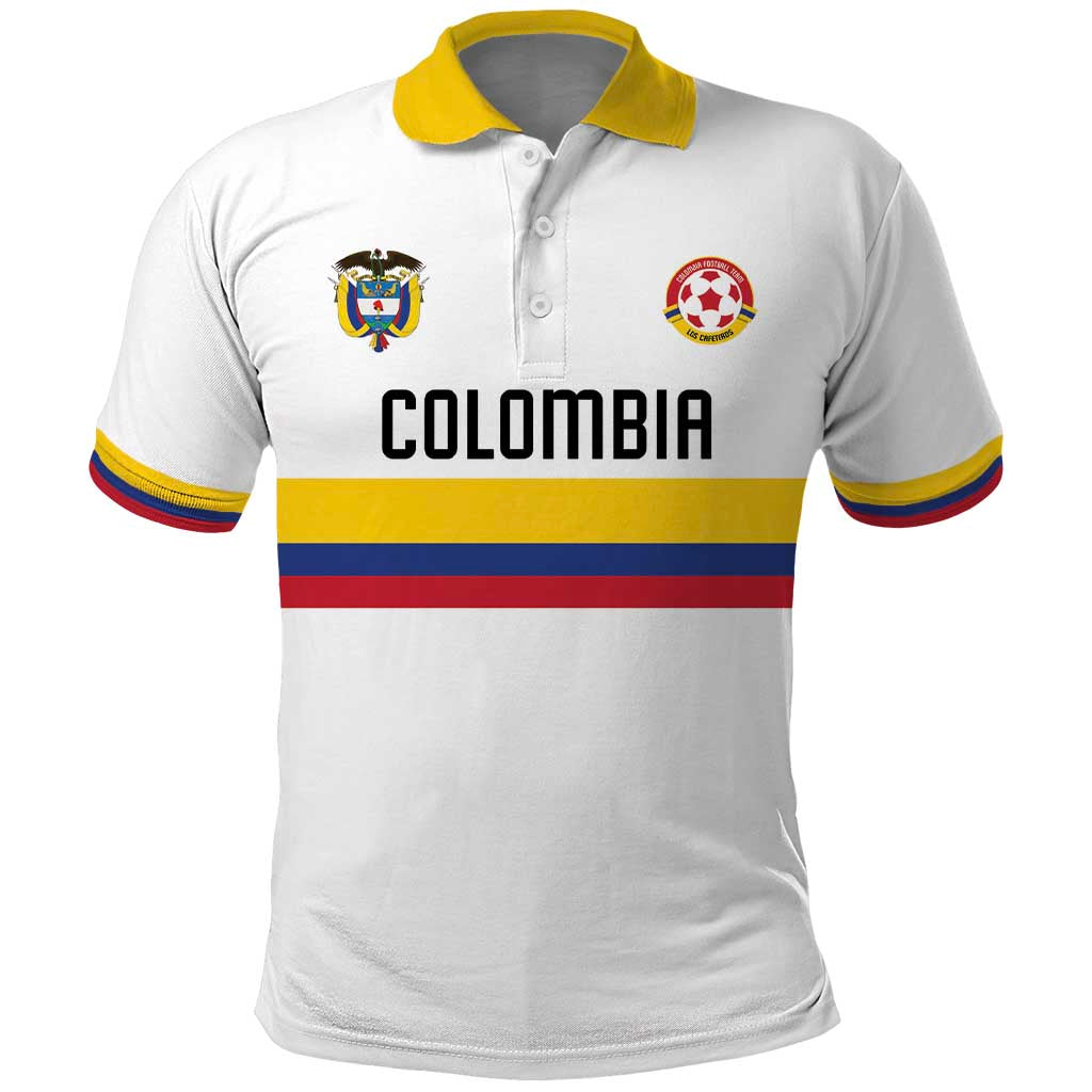 Custom Football 2024 Colombia 100th Anniversary Polo Shirt Limited Edition LT01