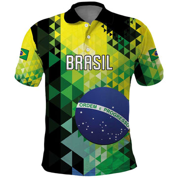 Personalized Brasil Polo Shirt Dynamic Sporty Style LT01