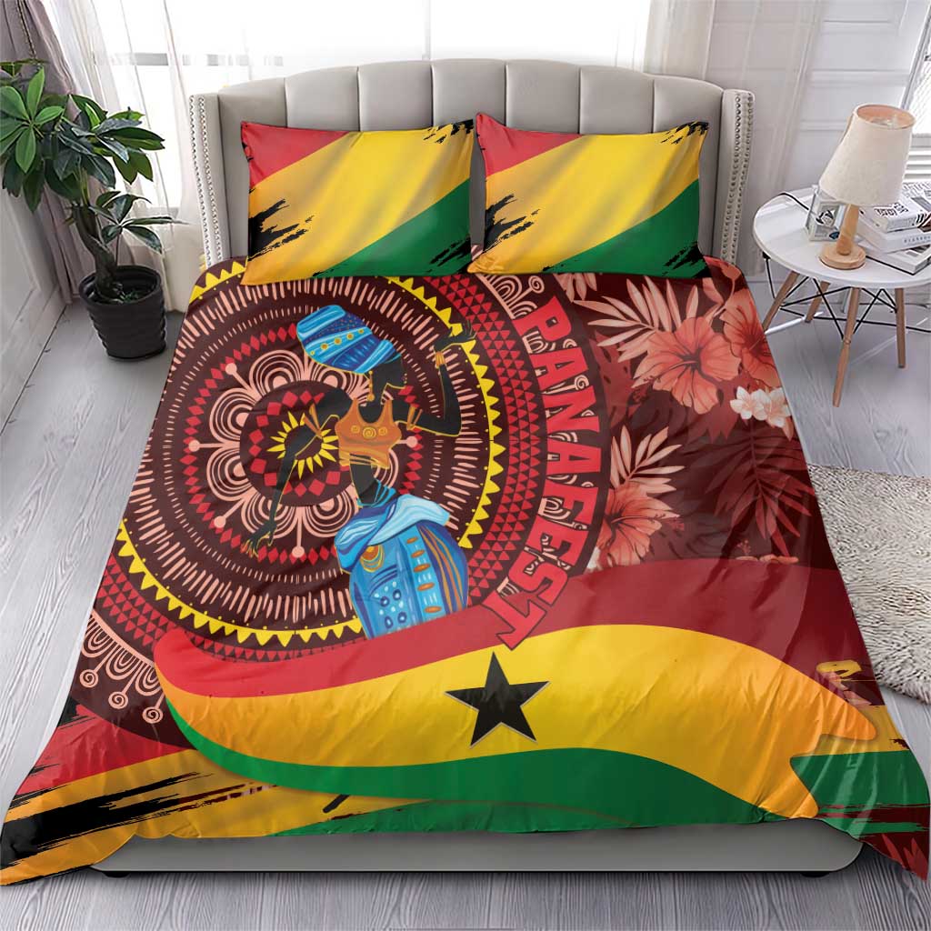 Panafest Bedding Set Ghana Tropical African Pattern LT01