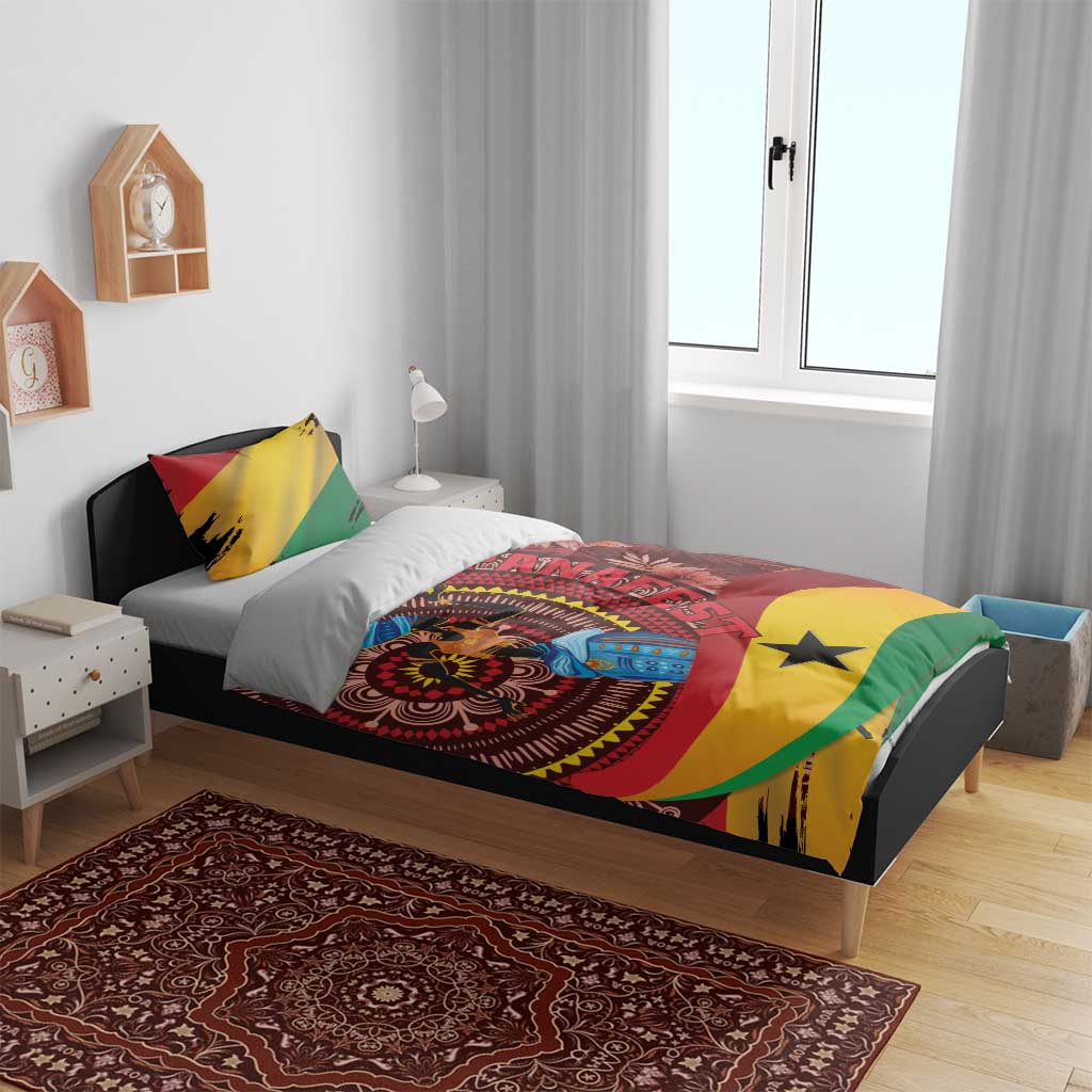 Panafest Bedding Set Ghana Tropical African Pattern LT01