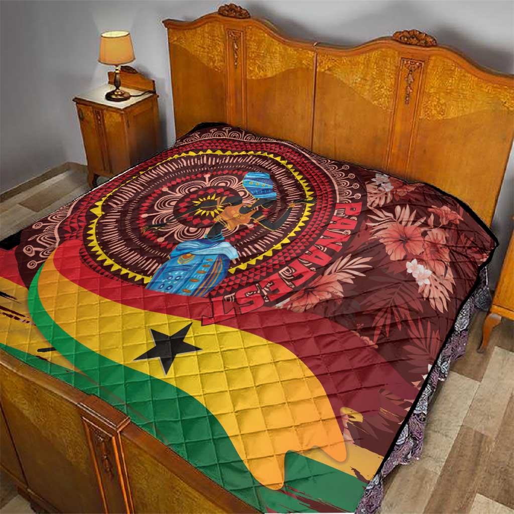 Panafest Quilt Ghana Tropical African Pattern LT01