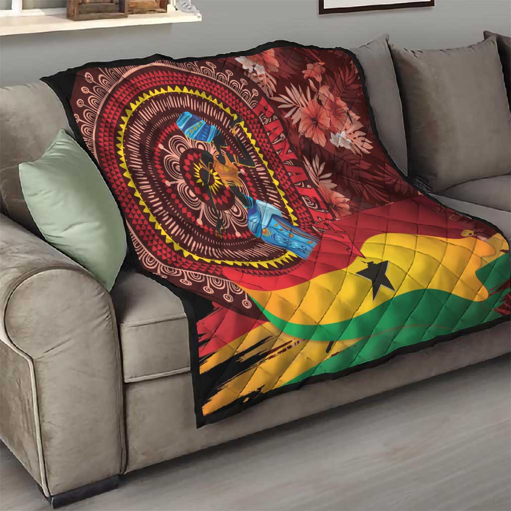 Panafest Quilt Ghana Tropical African Pattern LT01