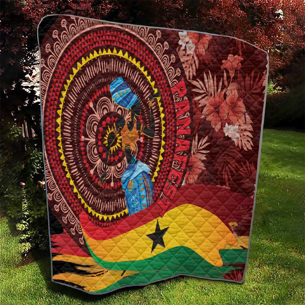 Panafest Quilt Ghana Tropical African Pattern LT01