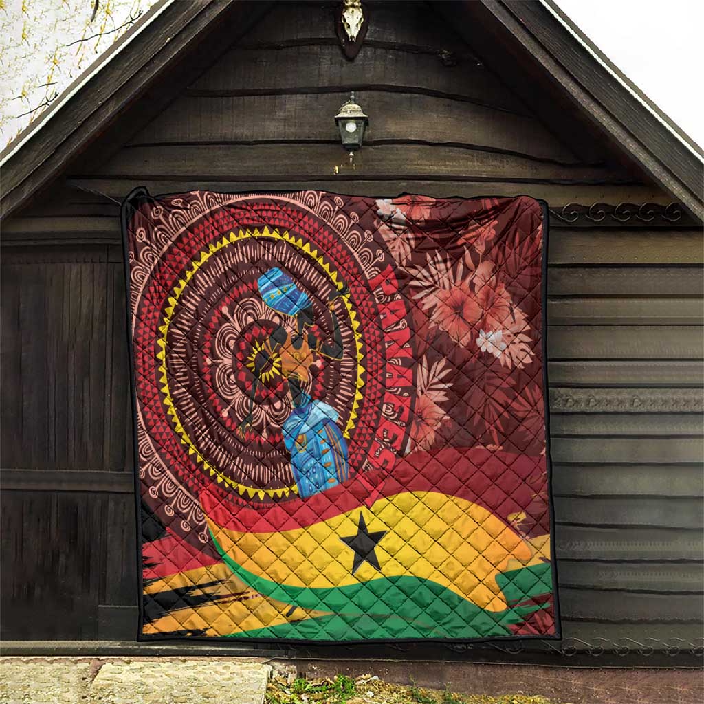 Panafest Quilt Ghana Tropical African Pattern LT01
