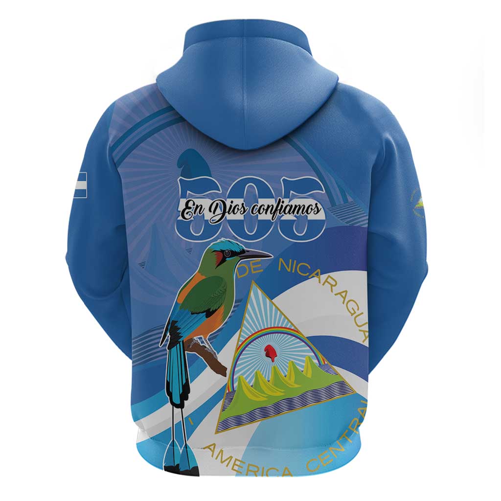 Nicaragua 505 Guardabarranco Hoodie En Dios confiamos LT01