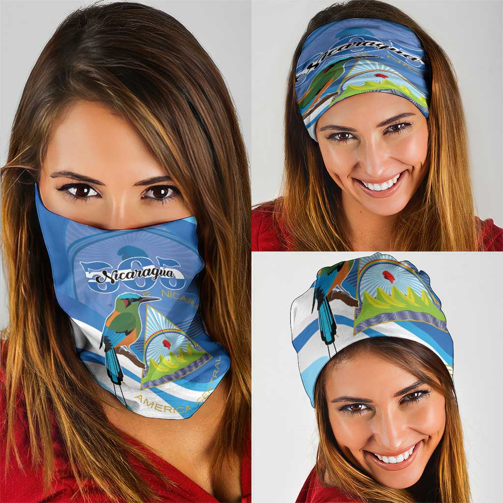 Nicaragua 505 Guardabarranco Neck Gaiter En Dios confiamos LT01