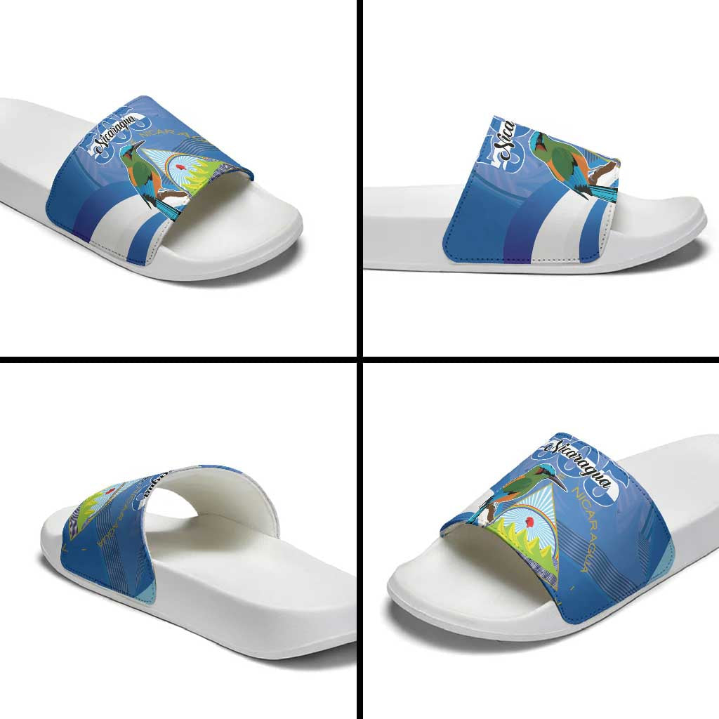 Nicaragua 505 Guardabarranco Slide Sandals En Dios confiamos LT01