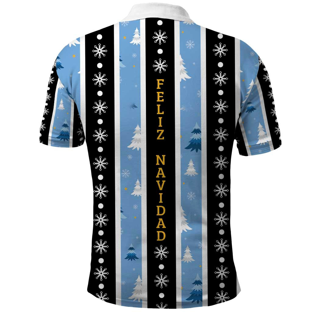 Argentina Christmas Polo Shirt Feliz Navidad Sol de Mayo LT01