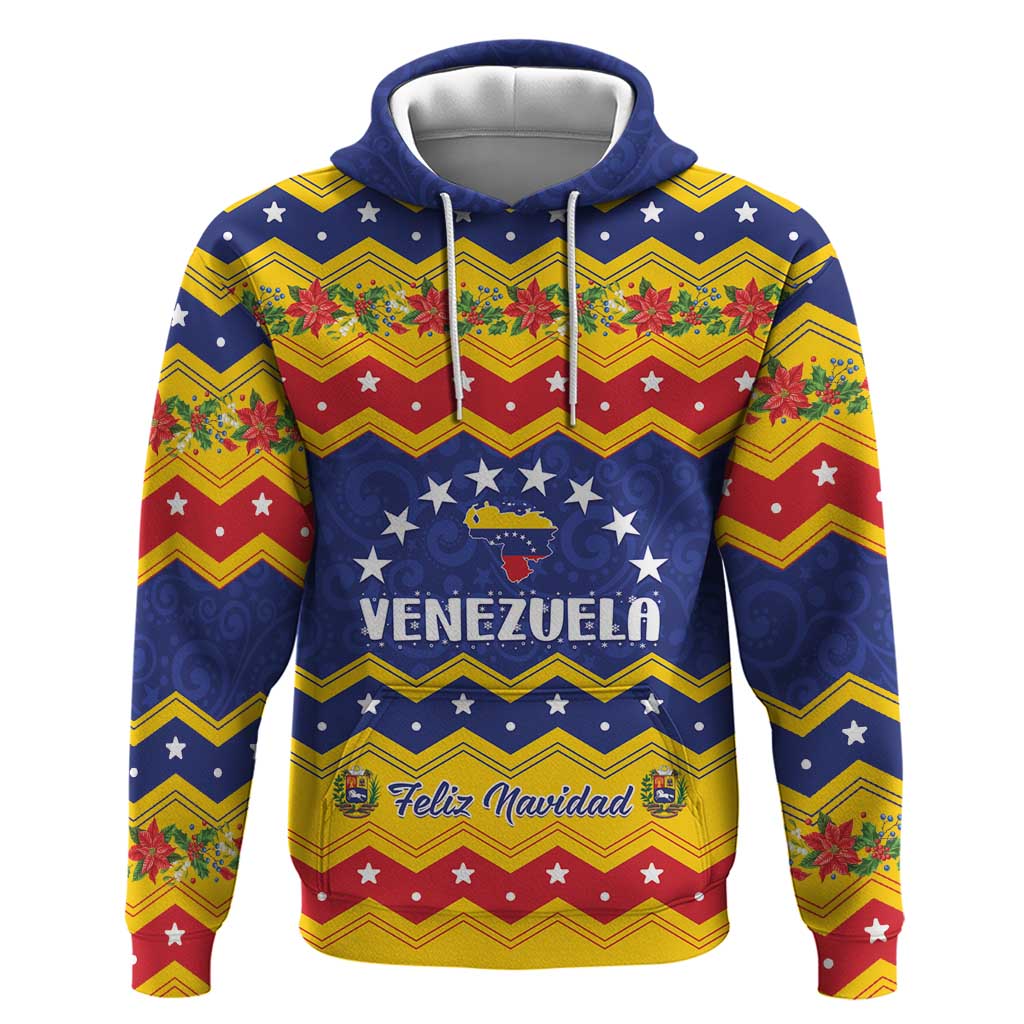 Personalized Venezuela Christmas Hoodie Feliz Navidad LT01
