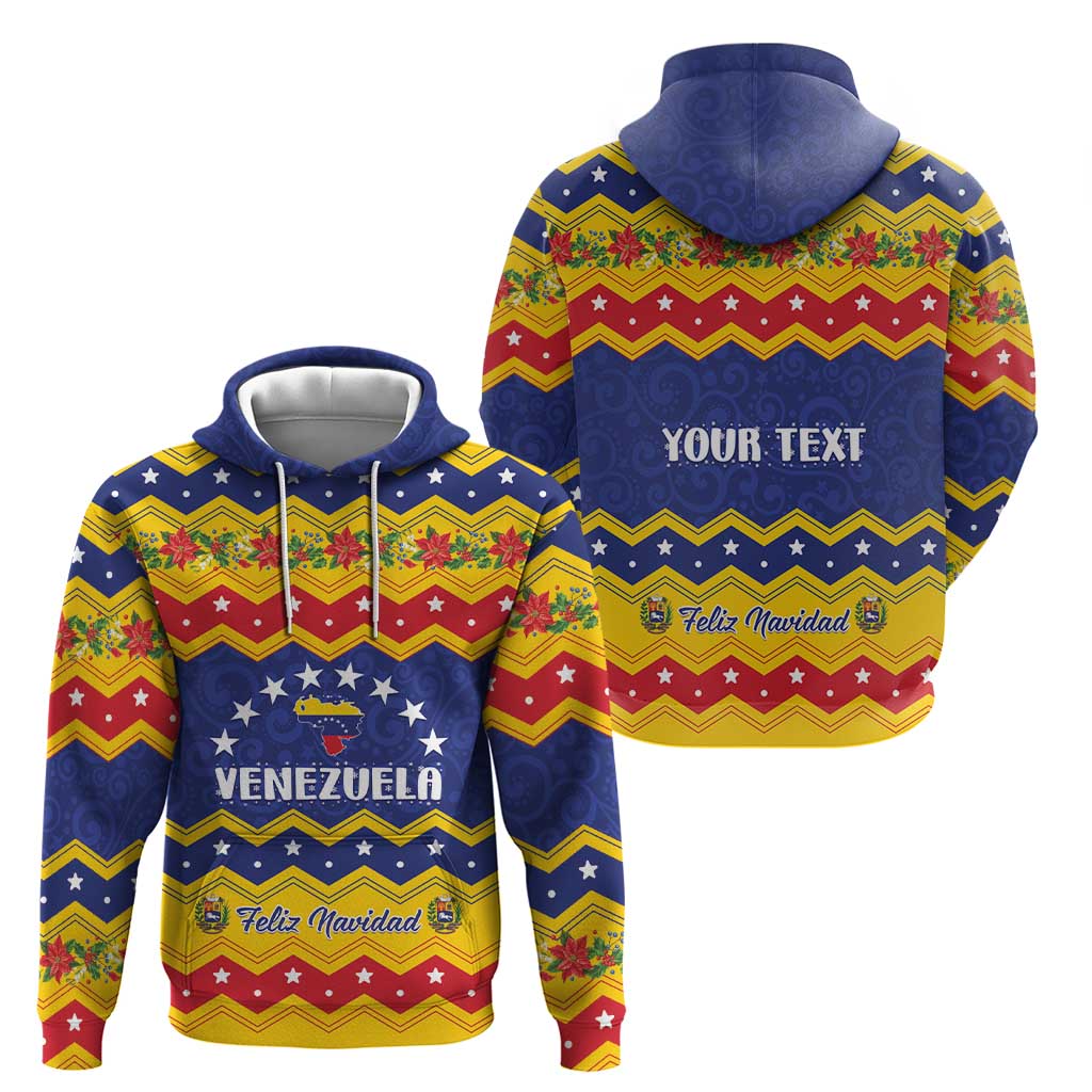 Personalized Venezuela Christmas Hoodie Feliz Navidad LT01