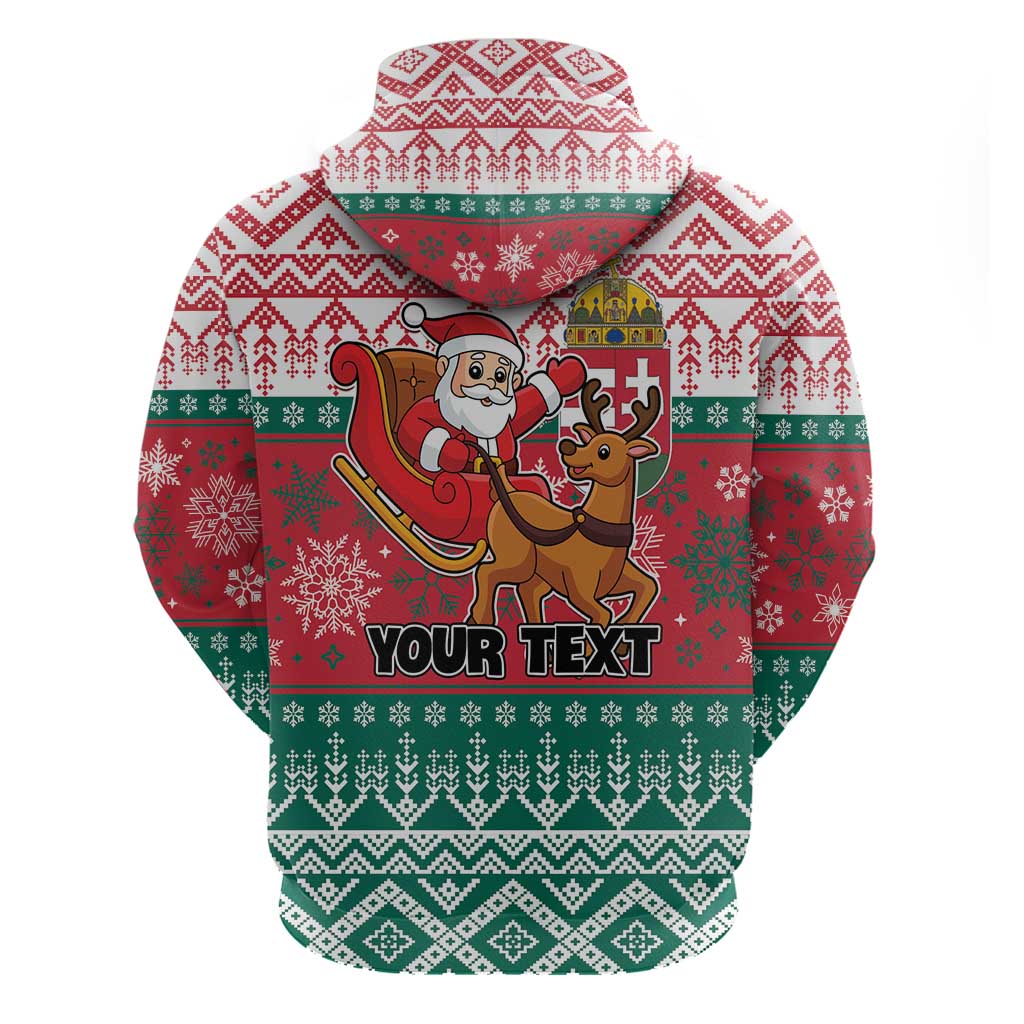 Personalized Hungary Christmas Hoodie Magyarorszag Boldog Karacsonyt LT01