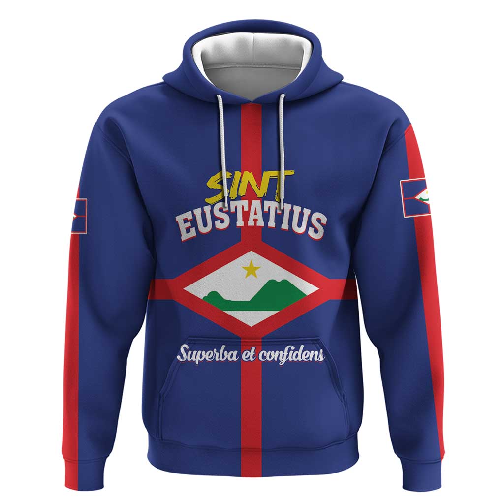 Personalized Sint Eustatius Hoodie Statia Superba et Confidens LT01