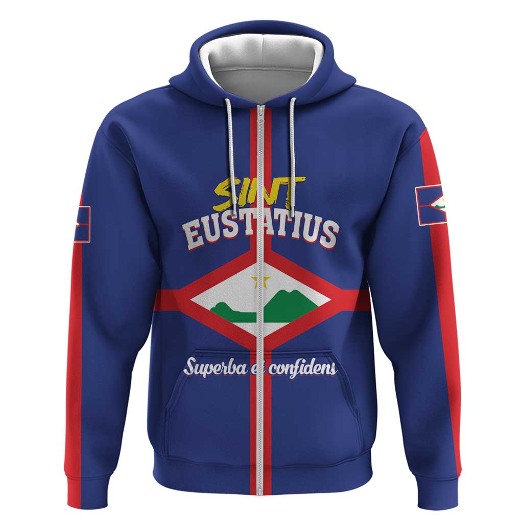 Personalized Sint Eustatius Hoodie Statia Superba et Confidens LT01