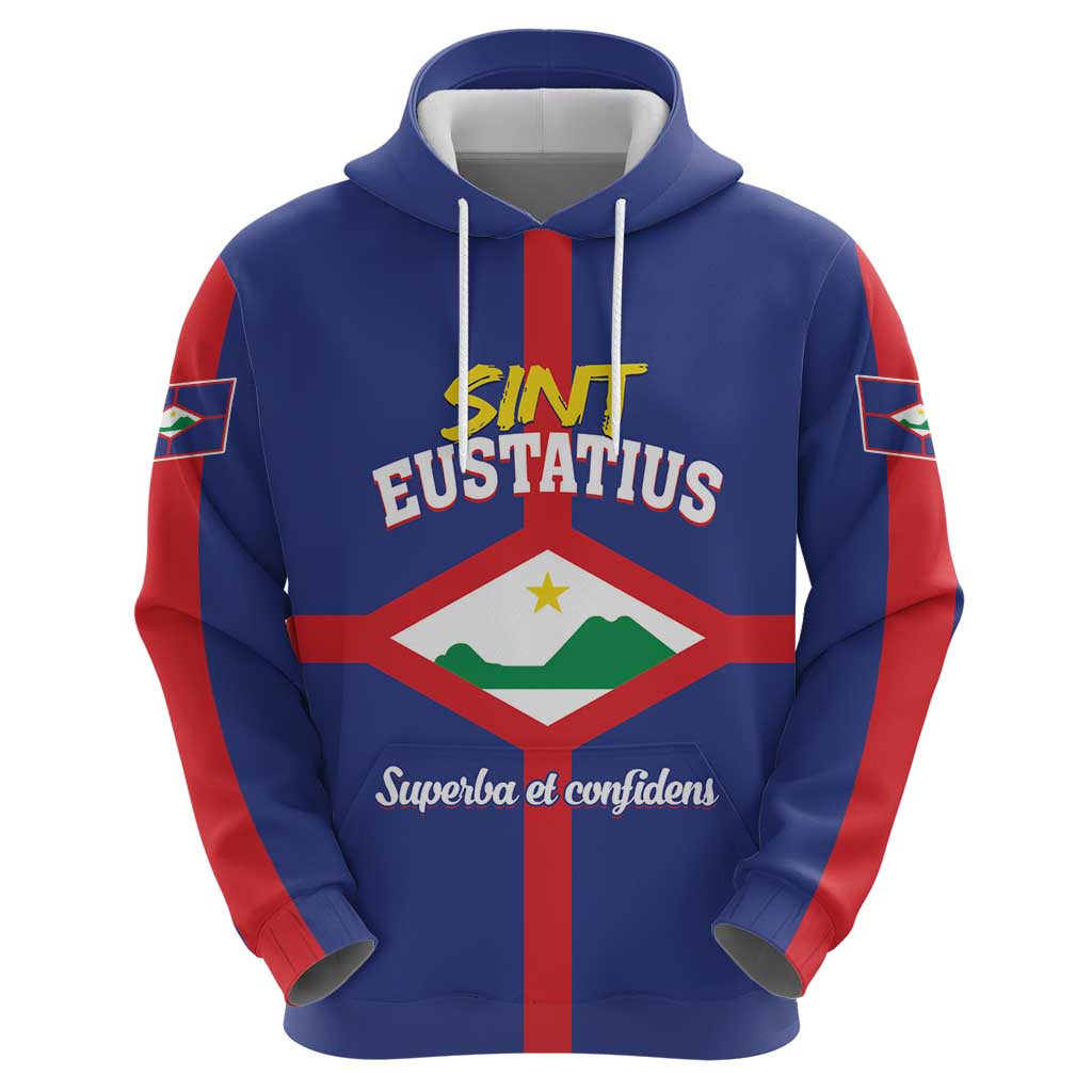 Personalized Sint Eustatius Hoodie Statia Superba et Confidens LT01