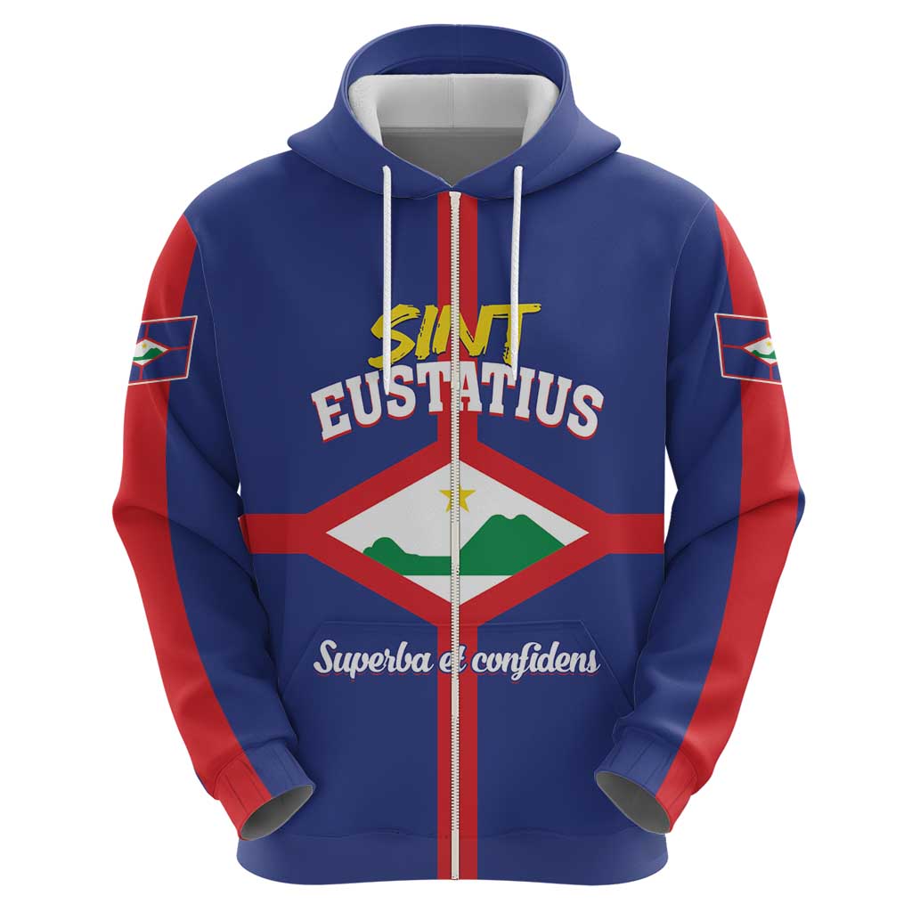 Personalized Sint Eustatius Hoodie Statia Superba et Confidens LT01
