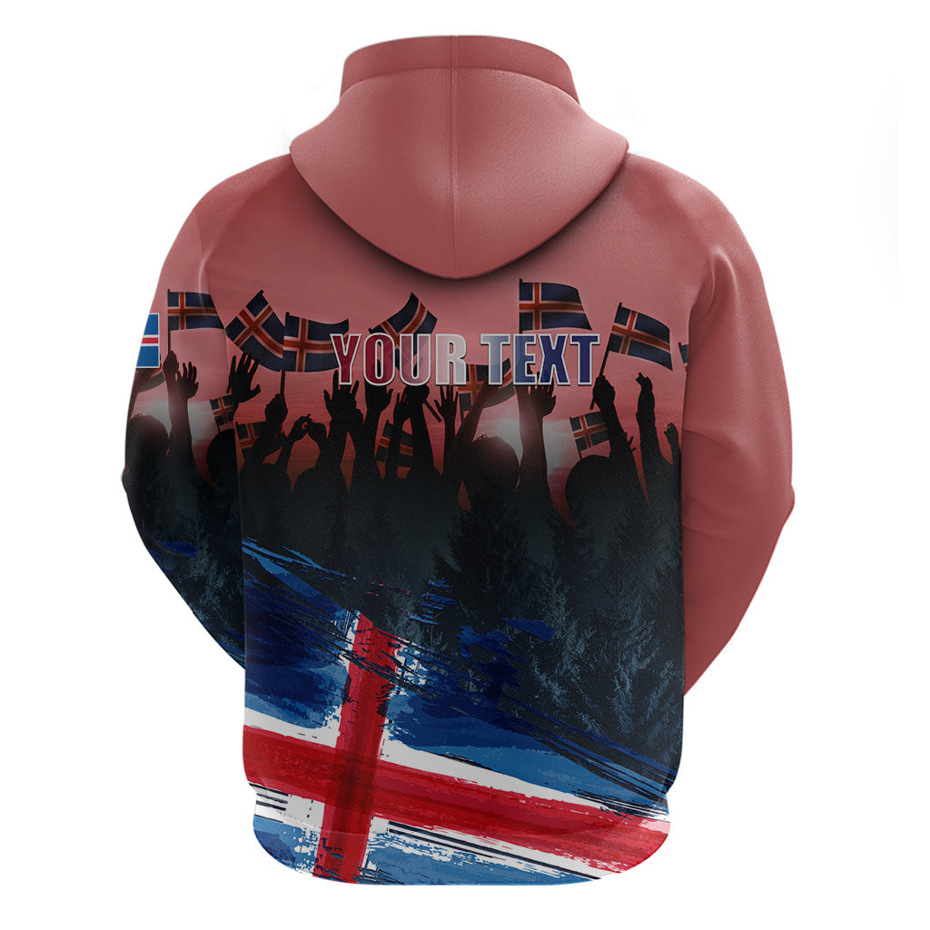 Iceland Independence Day 2024 Hoodie Coat Of Arms Happy 80th Anniversary LT01