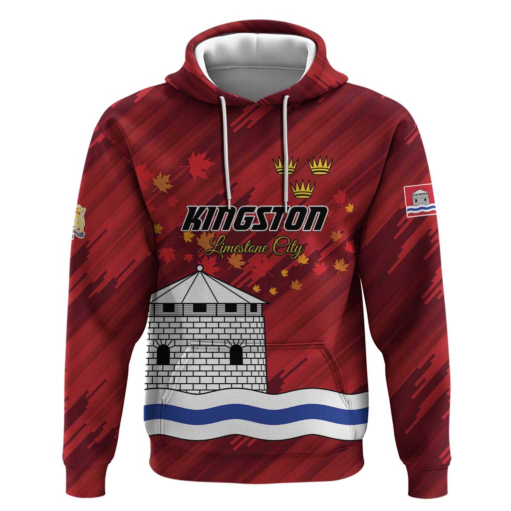 Personalised Kingston Hoodie Antiquitate Civilitate Humanitate LT01