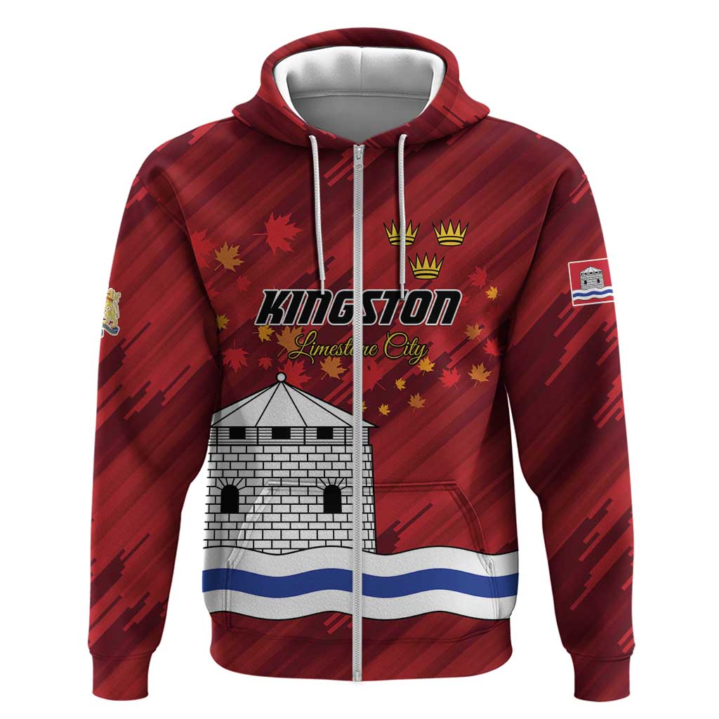 Personalised Kingston Hoodie Antiquitate Civilitate Humanitate LT01