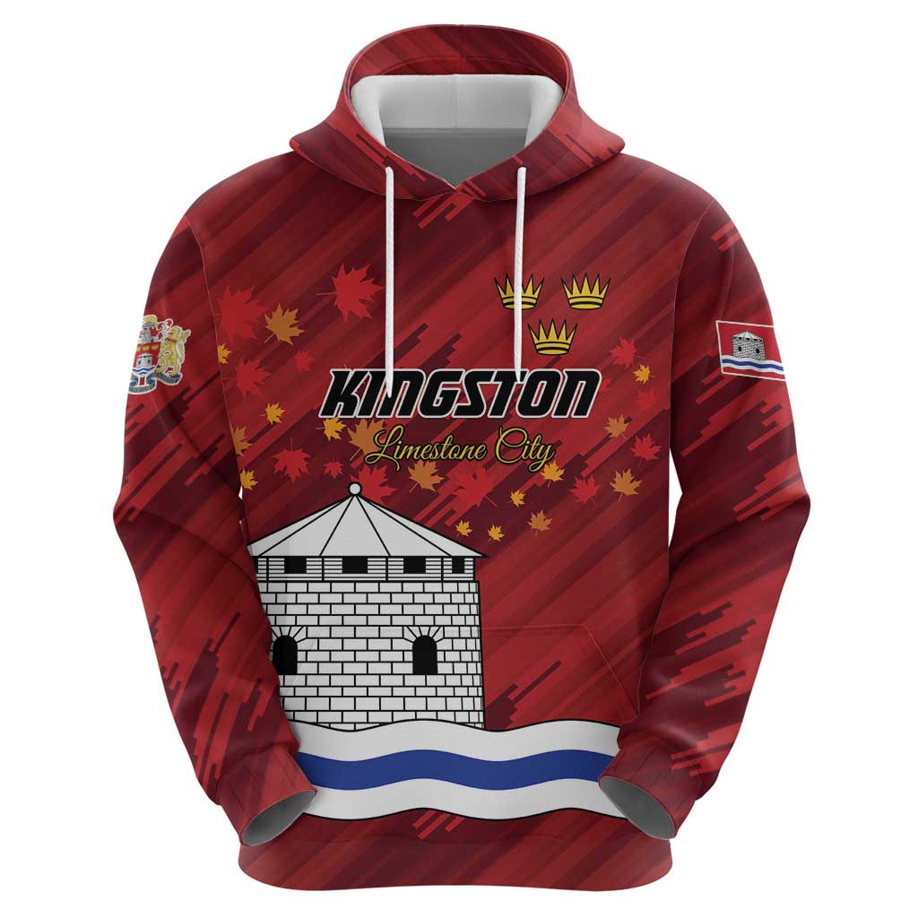 Personalised Kingston Hoodie Antiquitate Civilitate Humanitate LT01