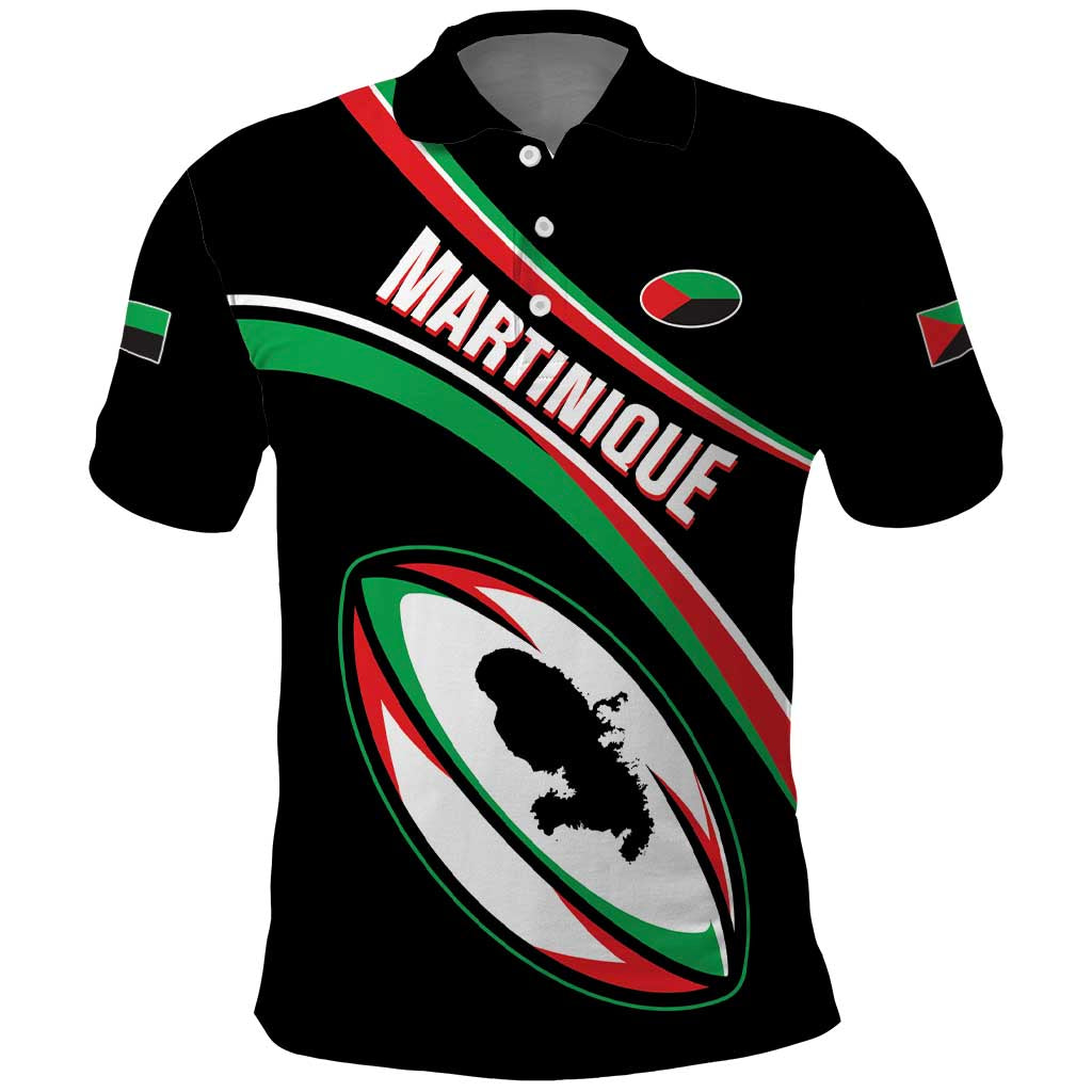 Custom Martinique Rugby Polo Shirt Matinik Go Champions LT01