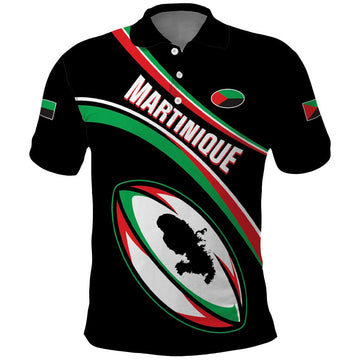 Custom Martinique Rugby Polo Shirt Matinik Go Champions LT01