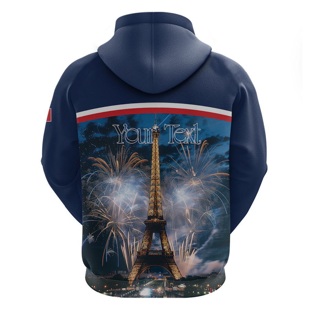 Personalized France Bastille Day Hoodie Fete Nationale du 14 juillet LT01