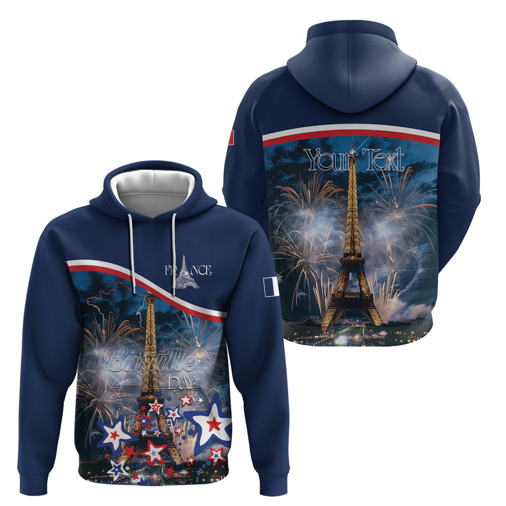 Personalized France Bastille Day Hoodie Fete Nationale du 14 juillet LT01