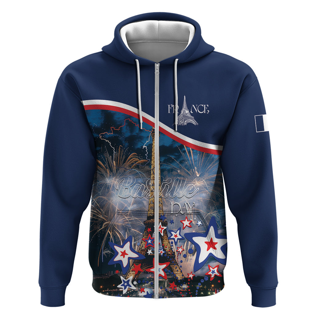 Personalized France Bastille Day Hoodie Fete Nationale du 14 juillet LT01