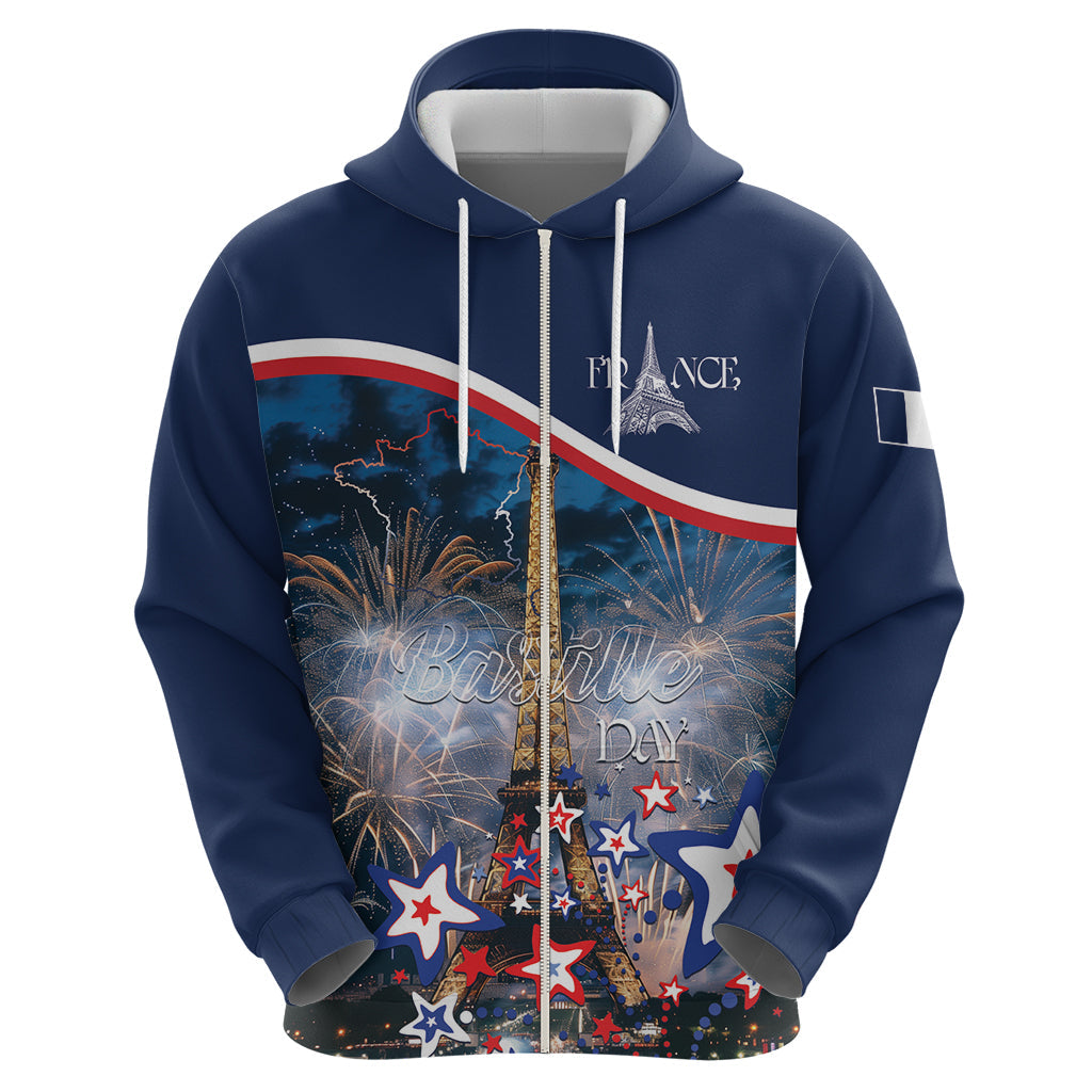 Personalized France Bastille Day Hoodie Fete Nationale du 14 juillet LT01