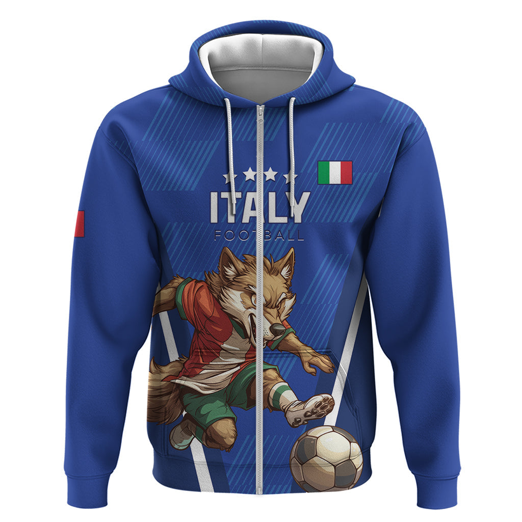 Custom Italy 2024 Football Hoodie 2024 Go Gli Azzurri LT01
