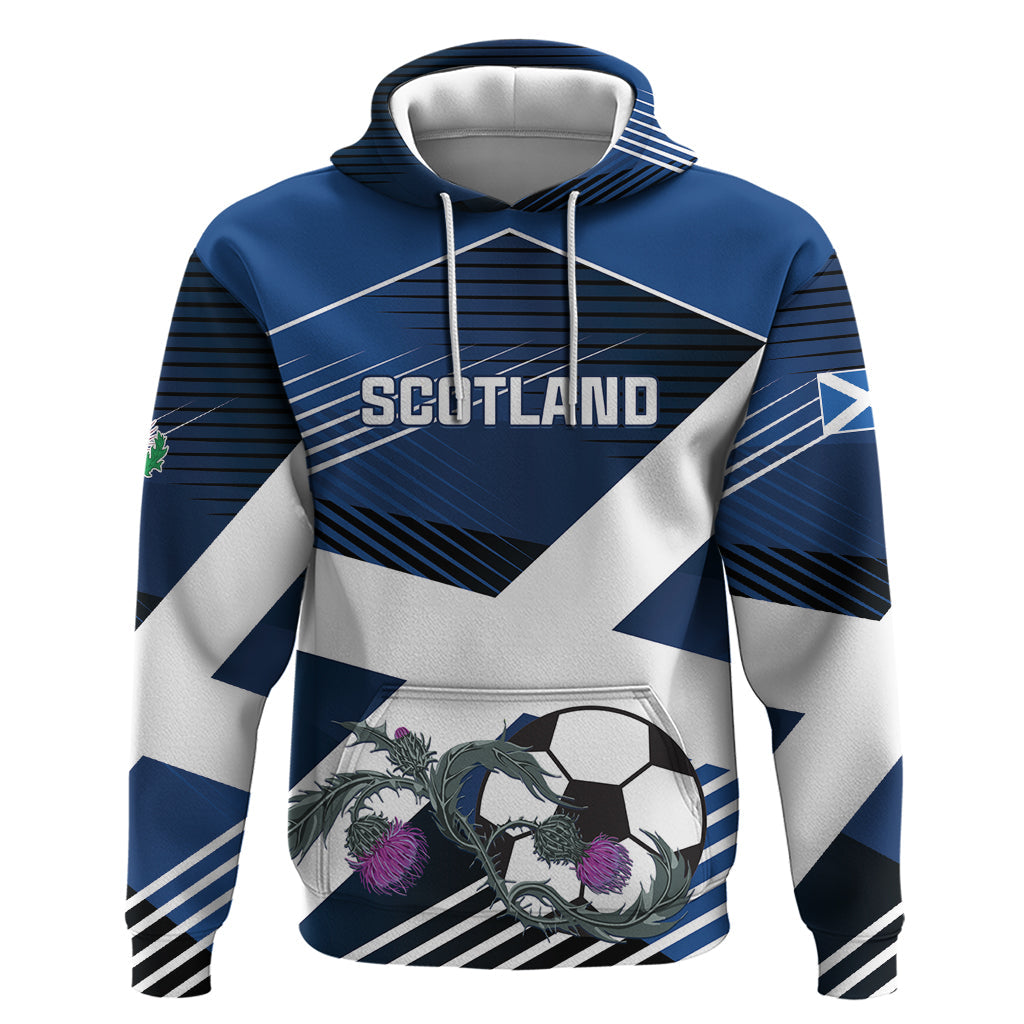 Custom Scotland 2024 Football Hoodie 2024 Go Champions LT01