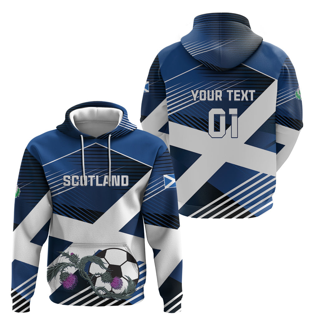 Custom Scotland 2024 Football Hoodie 2024 Go Champions LT01