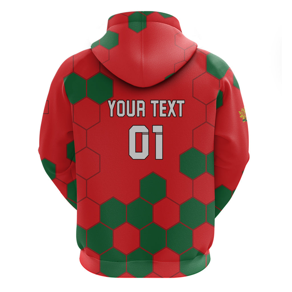 Custom Portugal 2024 Football Hoodie 2024 Go Champions LT01