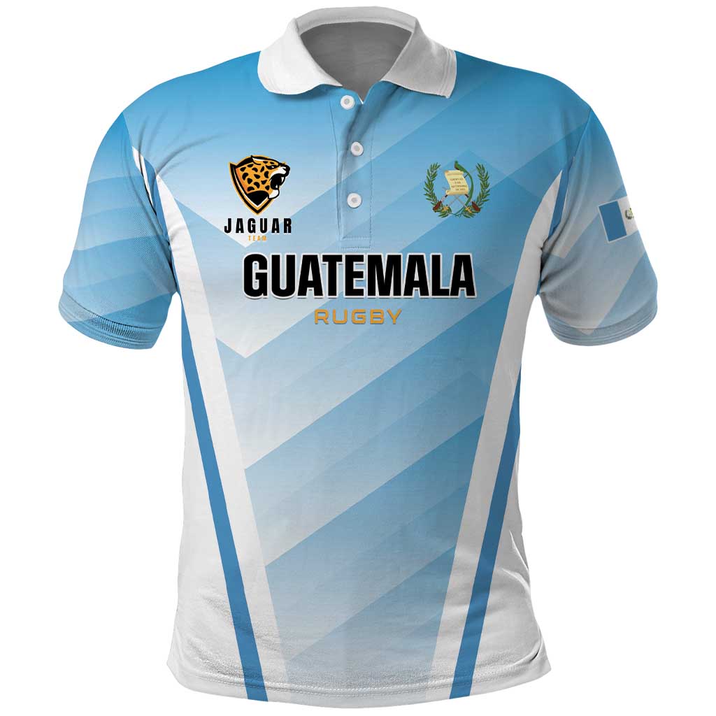 Custom Rugby Guatemala Polo Shirt Jaguares Go Champions LT01