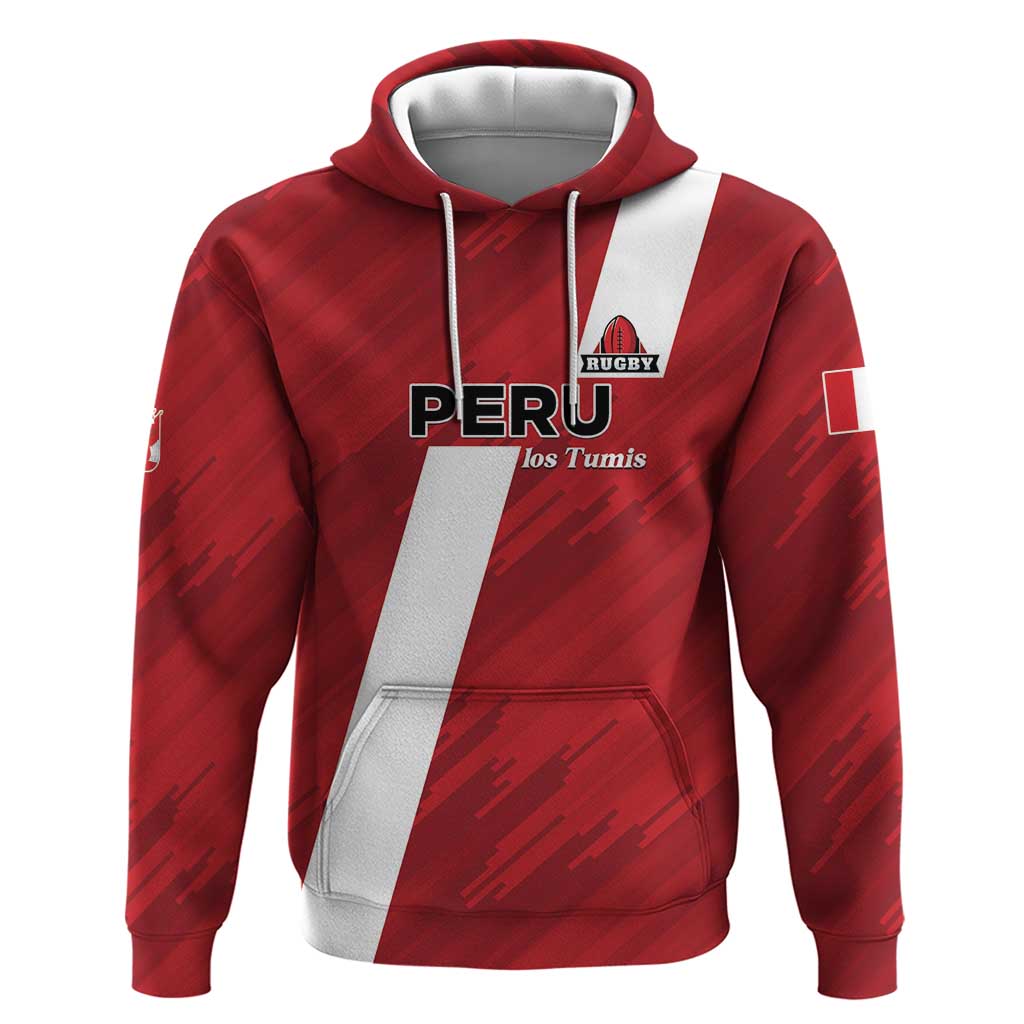 Custom Rugby Peru Hoodie Los Tumis Go Champions LT01