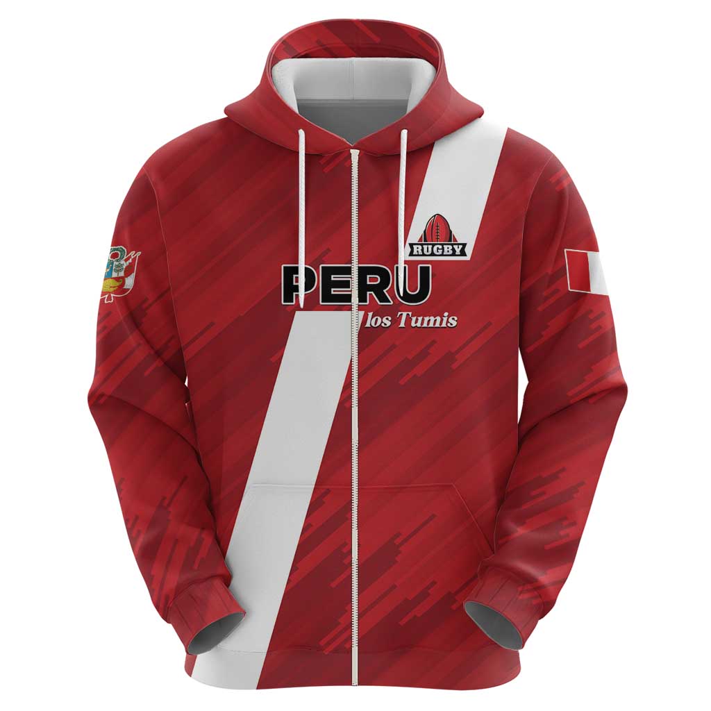 Custom Rugby Peru Hoodie Los Tumis Go Champions LT01