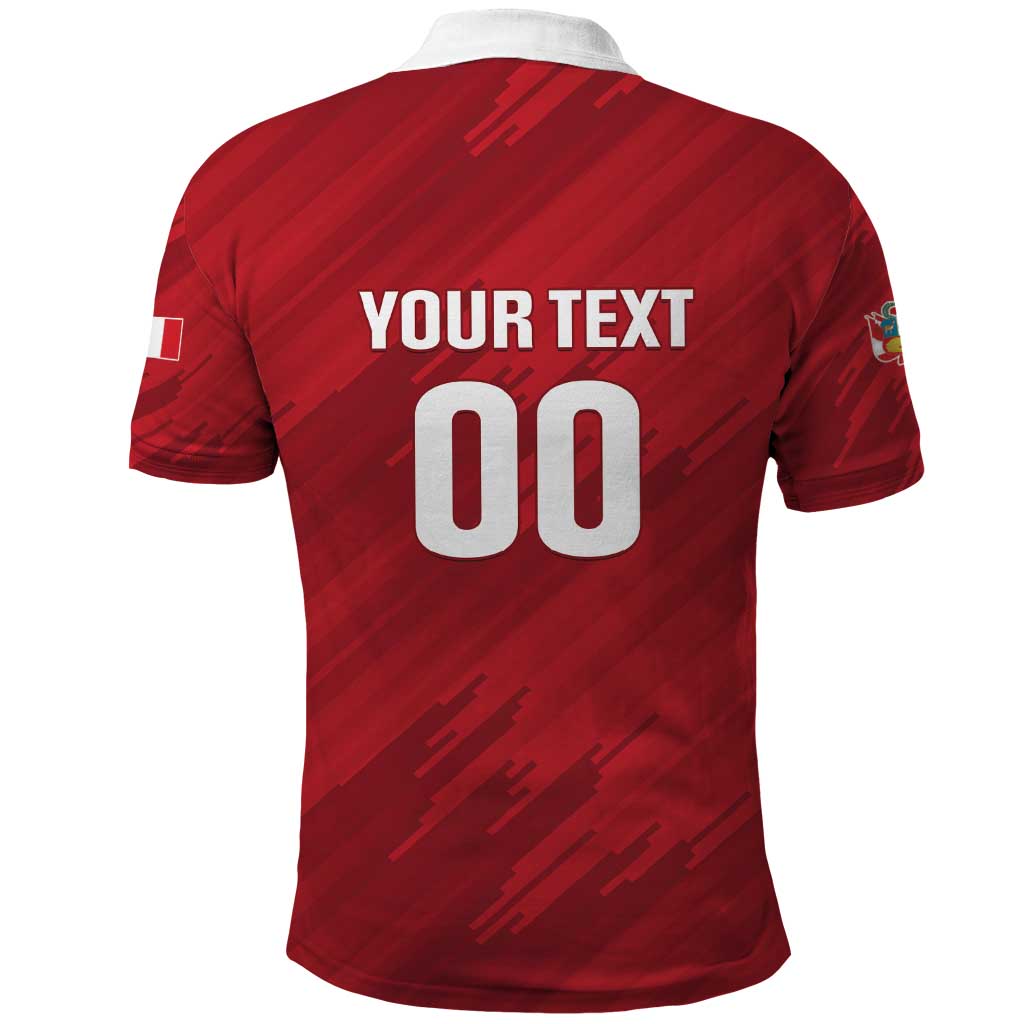 Custom Rugby Peru Polo Shirt Los Tumis Go Champions LT01
