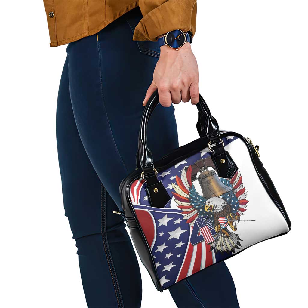 USA 4th Of July Shoulder Handbag United State Eagle Liberty Bell LT01