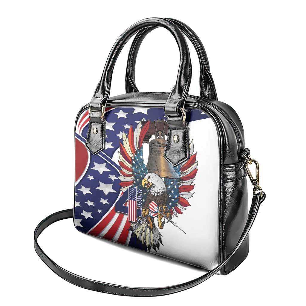 USA 4th Of July Shoulder Handbag United State Eagle Liberty Bell LT01