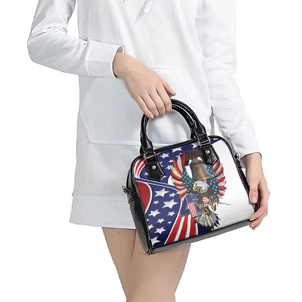 USA 4th Of July Shoulder Handbag United State Eagle Liberty Bell LT01