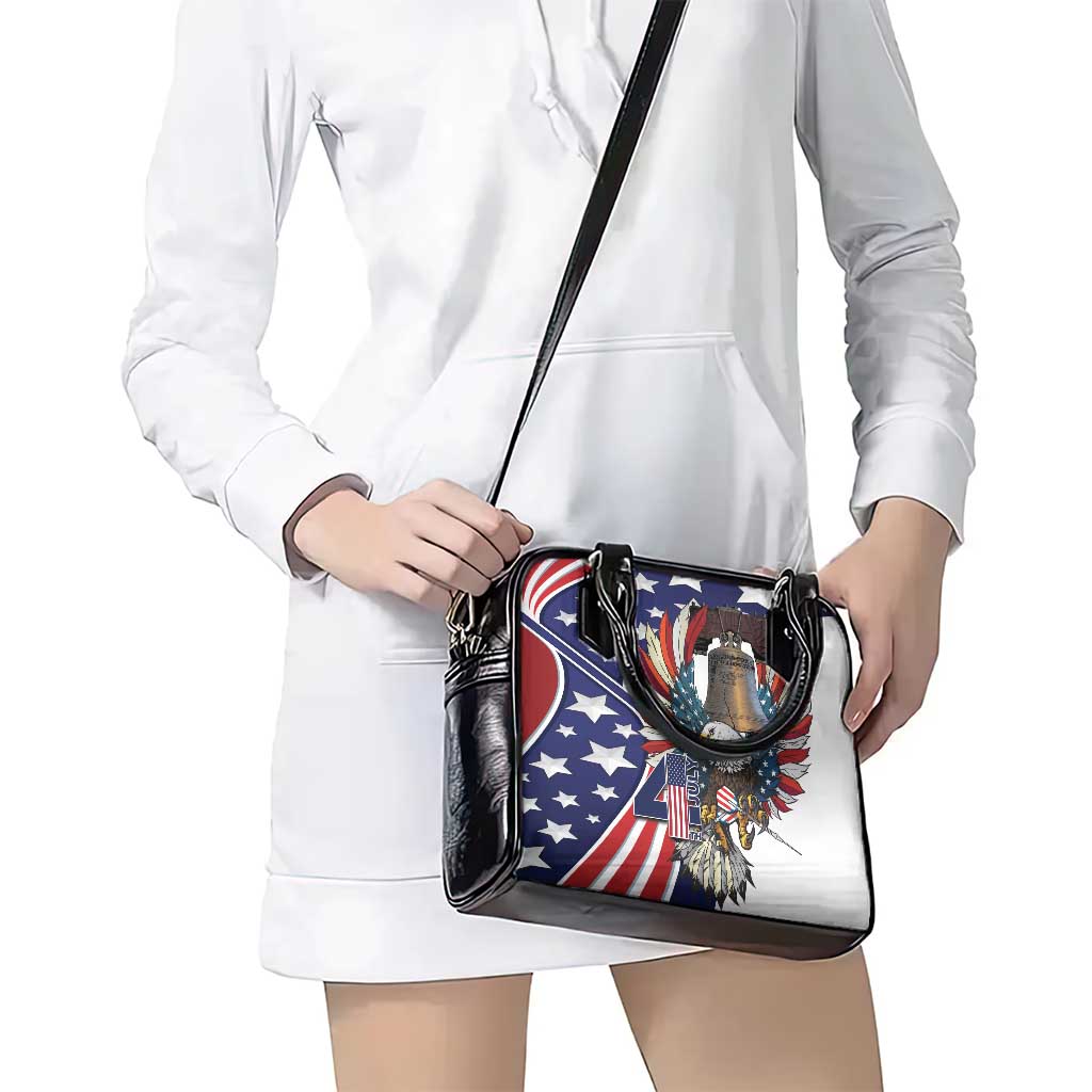 USA 4th Of July Shoulder Handbag United State Eagle Liberty Bell LT01