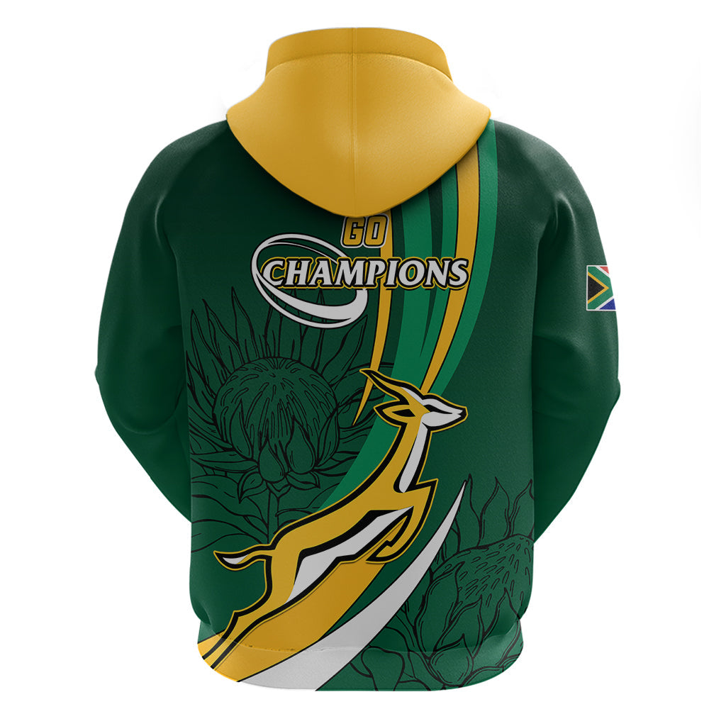 South Africa Rugby Hoodie Springboks Go Champions World Cup 2023 LT01