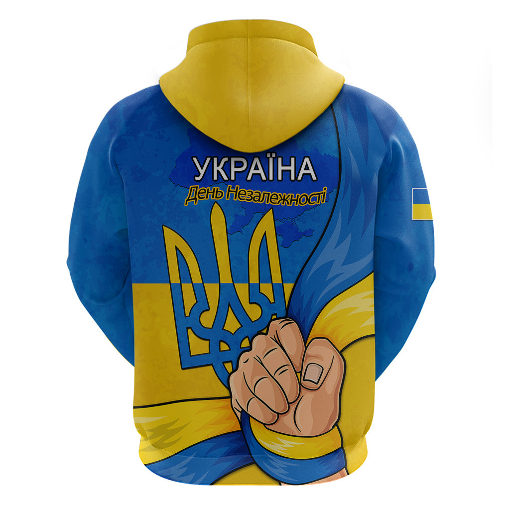 Ukraine Independence Day Hoodie Ukrainian Trident Special Version LT01