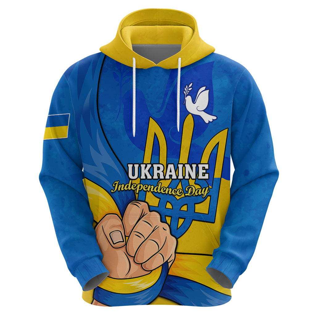 Ukraine Independence Day Hoodie Ukrainian Trident Special Version LT01