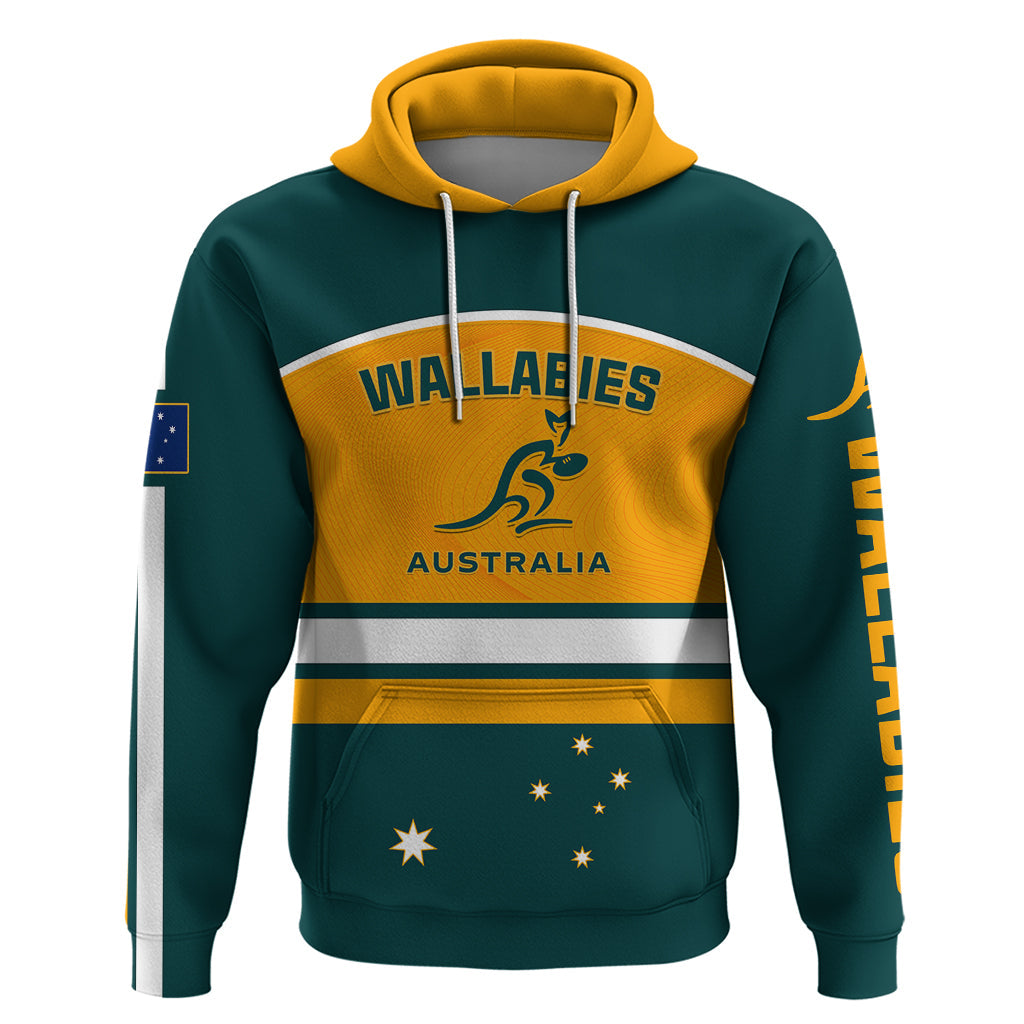 Australia Rugby Hoodie Wallabies Go 2023 World Cup LT01