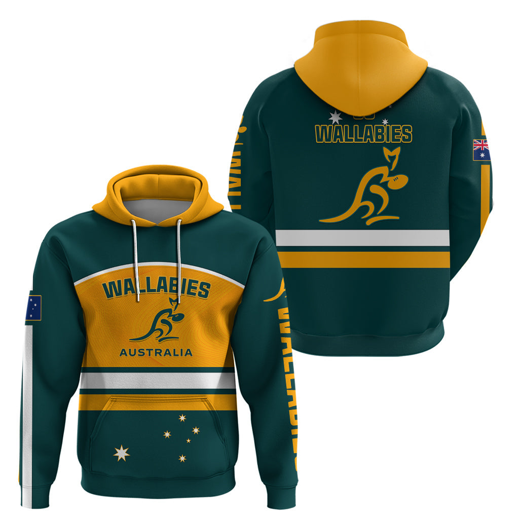 Australia Rugby Hoodie Wallabies Go 2023 World Cup LT01
