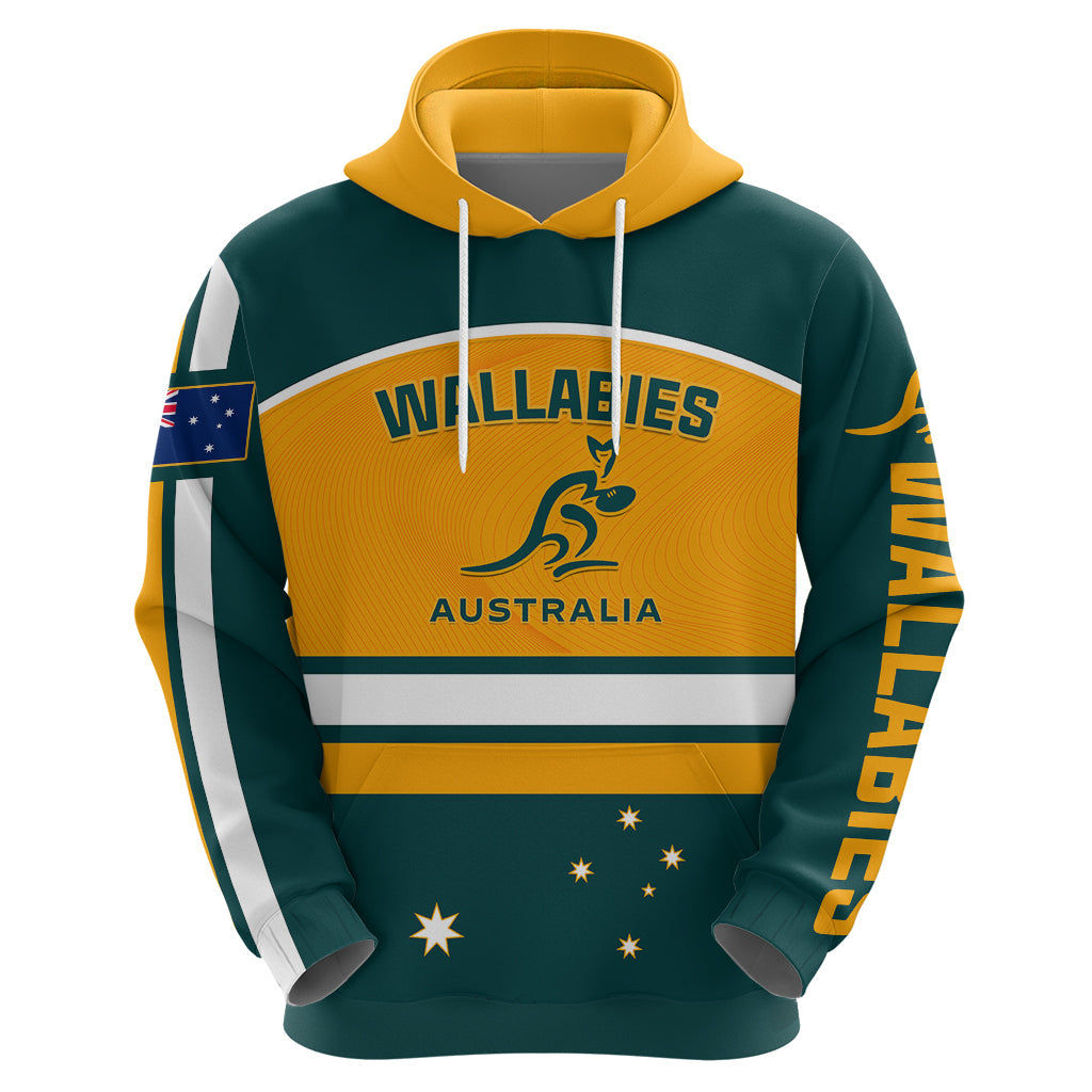 Australia Rugby Hoodie Wallabies Go 2023 World Cup LT01