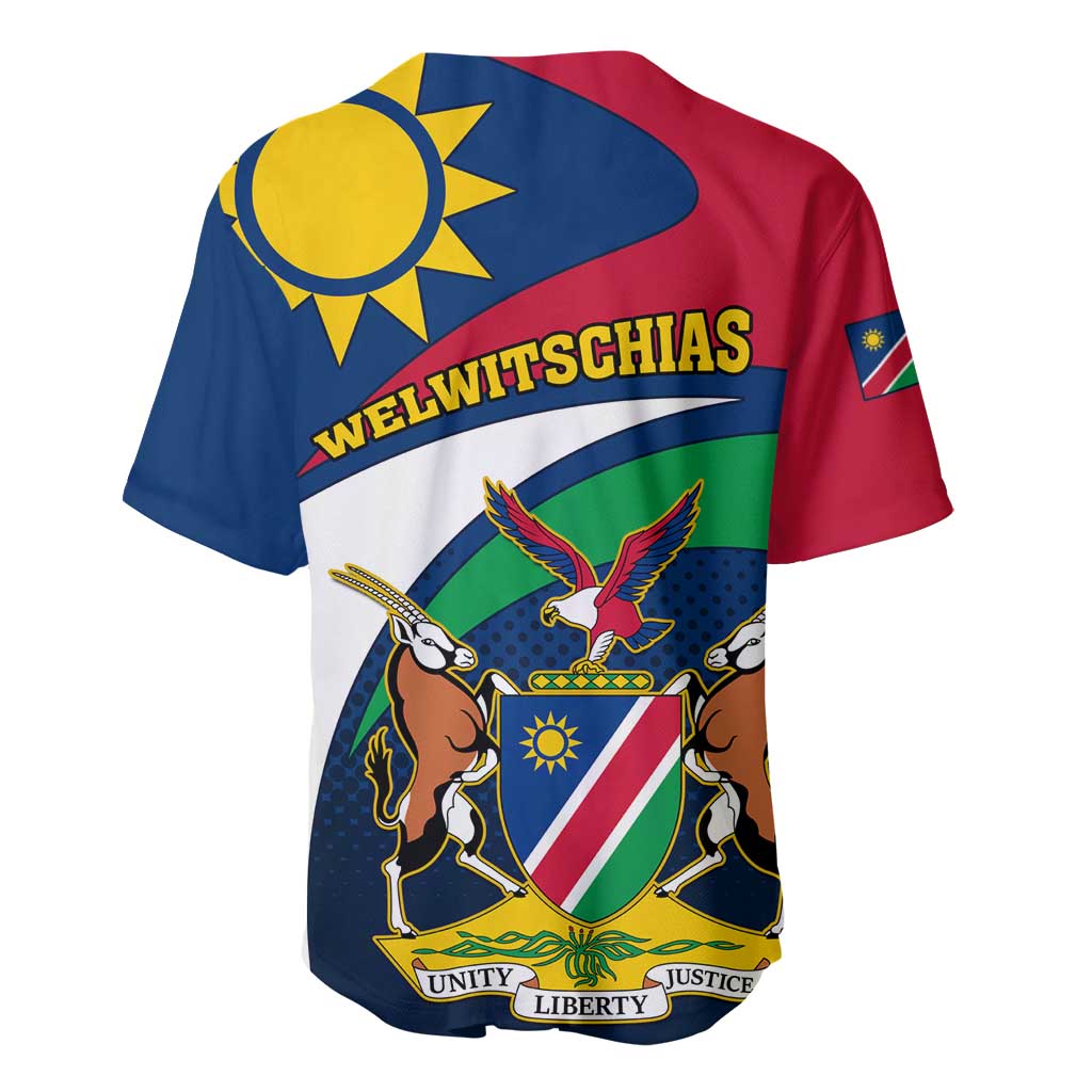 Namibia Rugby Baseball Jersey - Welwitschias Go World Cup LT01